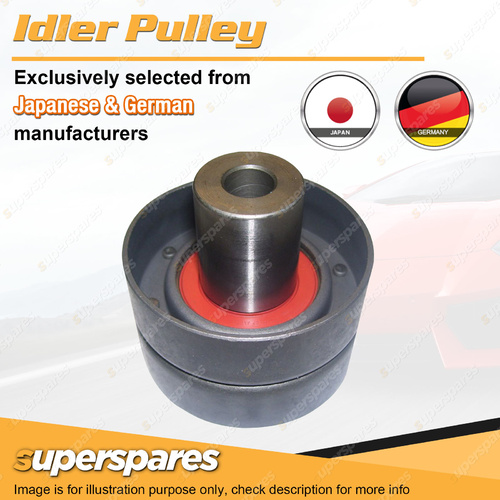 1x Superspares Idler Pulley for Nissan Patrol Y60 Y61 2.8L 12V 6Cyl RD28/T