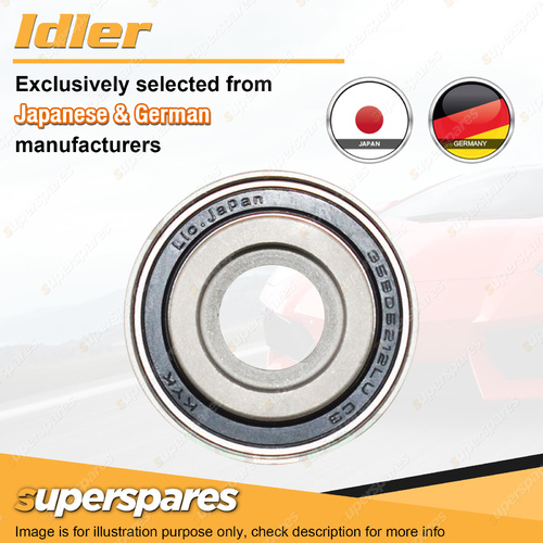 1x Superspares Idler Pulley for Honda Accord CM5 CP3 Legend KB1 KB2 MDX YD1