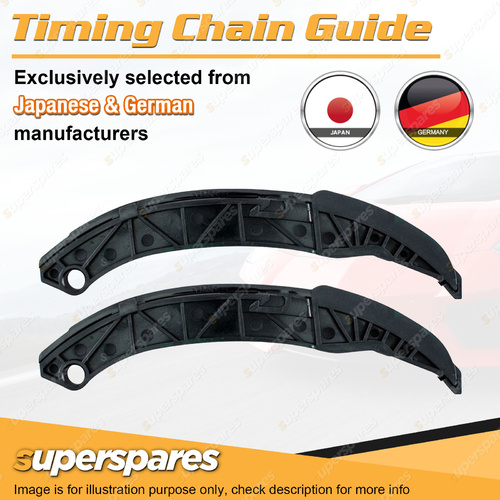 2x Chain Guide for Kia Sorento BL 3.3L 3.8L XM 3.5L 24V V6 Petrol HYCD4