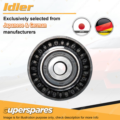 1x Idler Pulley for Citroen C4 LC C5 RE 2.0L DOHC 16V 4Cyl Diesel Turbo