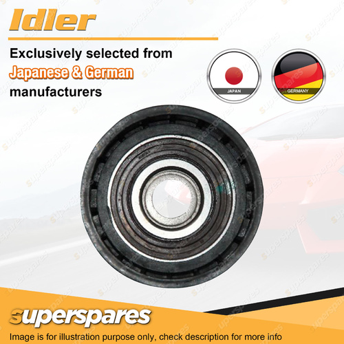 1x Idler Pulley for Alfa Romeo 147 103 -110KW 1.9L DOHC 16V 4Cyl Diesel