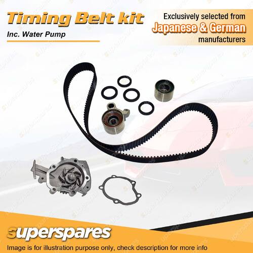 Superspares Timing Belt Kit & Water Pump for Toyota Tercel AL25 1.5L 3A