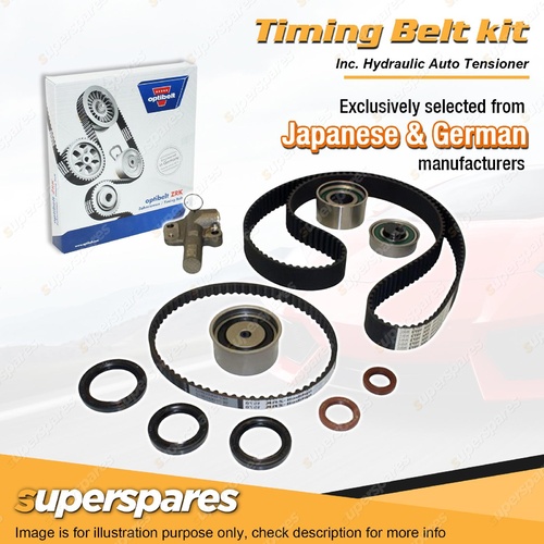 Timing Belt Kit & Hyd Tensioner for Hyundai Sonata EF 2.0L G4JP Refer KTBA182H