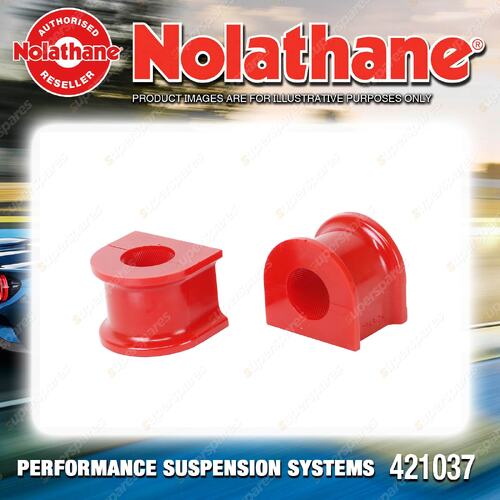 Nolathane Front Sway Bar Mount Bushing Kit 26mm for Holden Calais VE VF 06-18