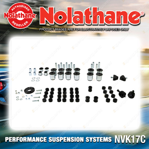 Nolathane Front and Rear Essential Vehicle Kit for HDT Statesman WB Magnum 80-85