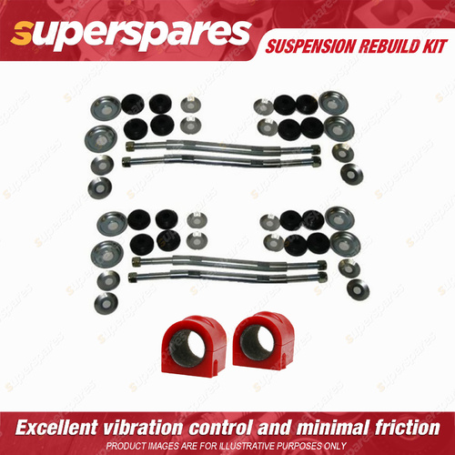 Front Sway Bar Link + 26mm Sway Mount Bushes kit for HOLDEN COMMODORE VT VX VU