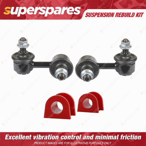 Front Sway Bar Link + Mount Bushes kit for MITSUBISHI LANCER EVOLUTION IV V VI