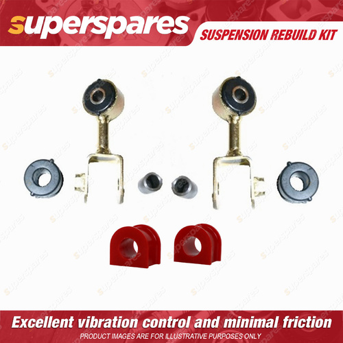 Front Sway Bar Link + Sway Mount Bushes kit for TOYOTA HIACE LH RZH 103 113 125