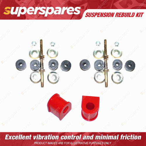 Rear Sway Bar link + 18mm Sway Mount Bushes Rebuild kit for NISSAN 300ZX Z31