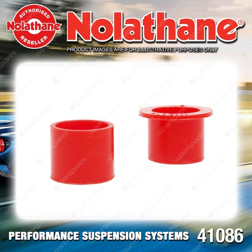 Nolathane Front Steering idler bush for Mitsubishi Pajero NH NJ NK NL Triton MK