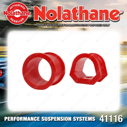 Nolathane Front Steering rack pinion mount bushing for Proton Jumbuck M21 C99