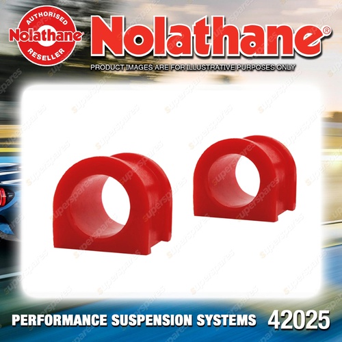 Nolathane Rear Sway bar mount bushing 25mm for Ford Fairlane ZK ZL NA NC NF