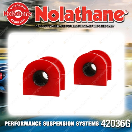 Nolathane Rear Sway bar mount bushing for Holden Calibra YE Nova LE LF LG