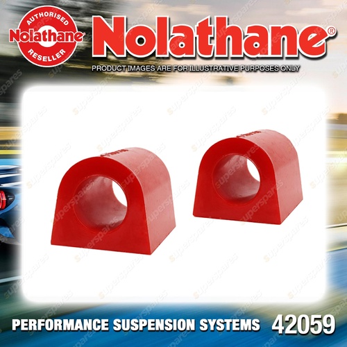 Nolathane Front Sway bar mount bushing 21mm for Jaguar XJ MK1-MK3 XJS XJSC X27