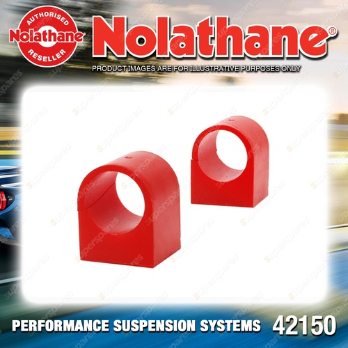 Nolathane Front Sway bar mount bush for Nissan Gazelle S12 Pintara Skyline R31