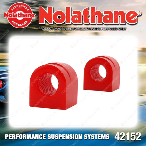 Nolathane Rear Sway bar mount bushing for Nissan Maxima J30 A32 Pintara R31 U12