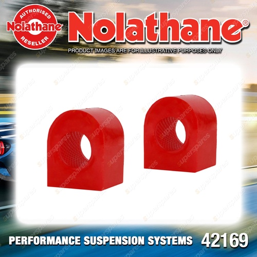 Nolathane Rear Sway bar mount bush 19mm for HSV Commodore Group A VL VN VN VP VG