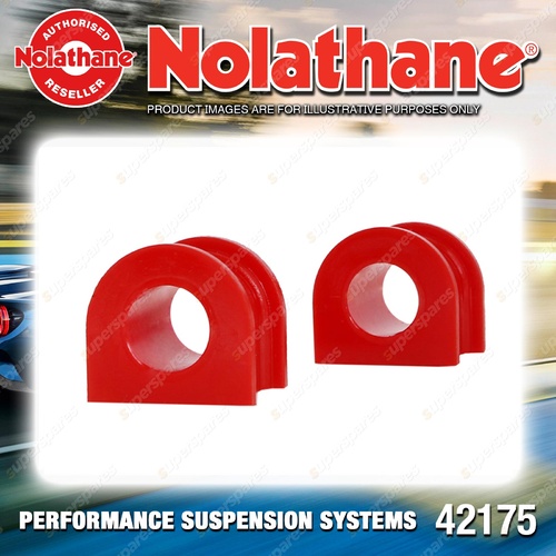 Nolathane Front Sway bar mount bushing for Mazda 626 GC GD GV MX6 GD