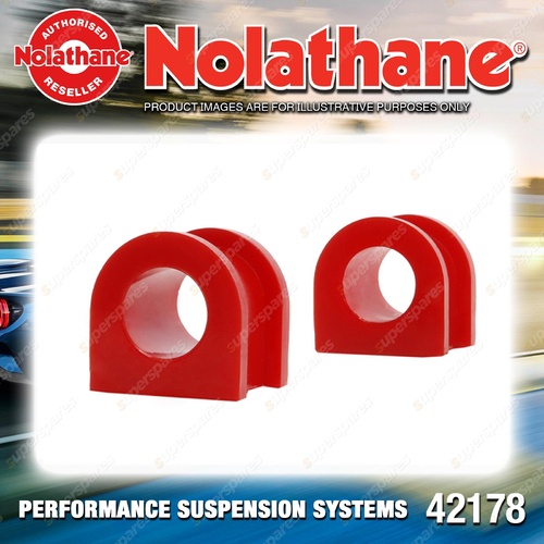 Nolathane Front Sway bar mount bushing for Mazda 626 CB Premium Quality