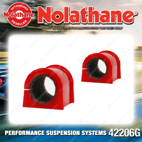 Nolathane Front Sway bar mount bush 23mm for Mitsubishi Verada KE KF KH KJ KL KW