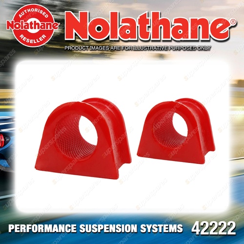 Nolathane Rear Sway bar mount bush 25mm for Mitsubishi Pajero NM NP NS NT NW NX