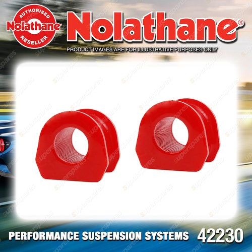 Nolathane Front Sway bar mount bush 28mm for Mitsubishi Pajero NM NP NS NT NW NX