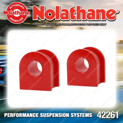 Nolathane Rear Sway bar mount bush for Daihatsu Charade G100 G102 G200 G202 G203