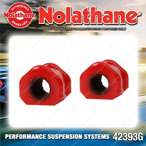 Nolathane Front Sway bar mount bush 22mm for Ford Fairlane Falcon LTD AU BA BF