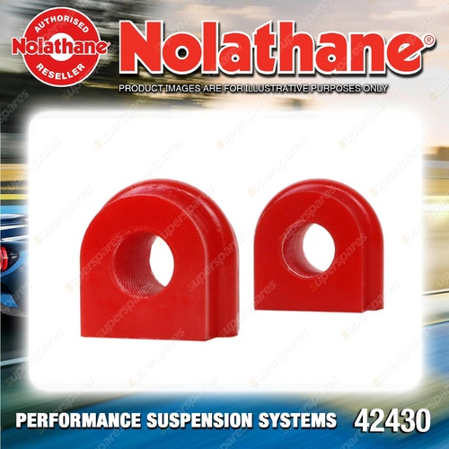 Nolathane Front Sway bar mount bush 18mm for Nissan Pathfinder R50 Patrol GU Y61