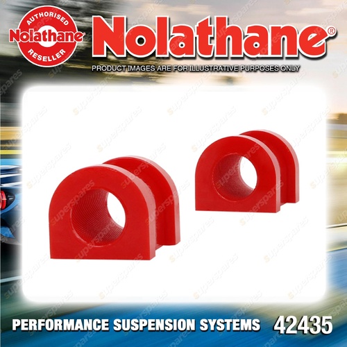 Nolathane Rear Sway bar mount bushing 22mm for Ford Maverick DA Premium Quality