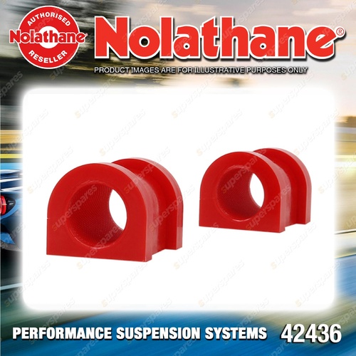 Nolathane Rear Sway bar mount bushing 24mm for Ford Maverick DA Premium Quality