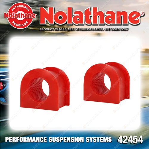 Nolathane Front Sway bar mount bushing for Subaru Brumby AS Leone MY Series