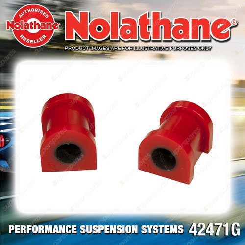 Nolathane Rear Sway bar mount bushing 19mm for Nissan Patrol GQ Y60 GU Y61