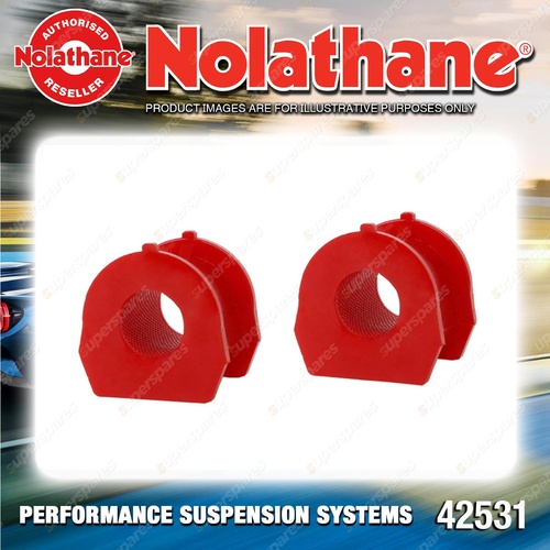 Nolathane Front Sway bar mount bush for Mitsubishi Challenger PB PC Triton ML MN