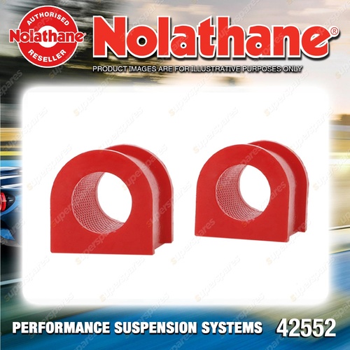 Nolathane Rear Sway bar mount bush 20mm for Holden Adventra VY VZ Monaro V2 VZ