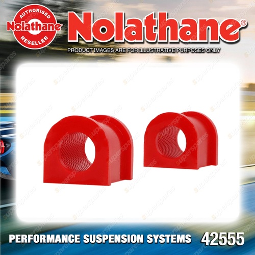 Nolathane Rear Sway bar mount bushing 20mm for Holden Commodore VE VF