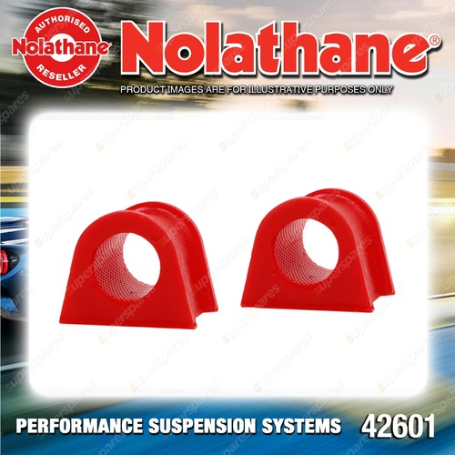 Nolathane Rear Sway bar mount bushing 24mm for Mitsubishi Challenger PA