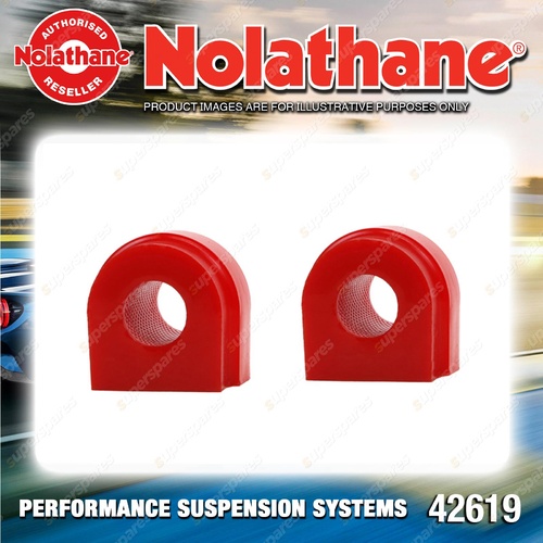 Nolathane Rear Sway bar mount bushing 19mm for Audi A3 S3 MK2 8P TT MK2 8J Q3 8U