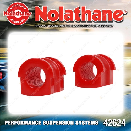 Nolathane Front Sway bar mount bushing for Nissan X-Trail T30 Premium Quality