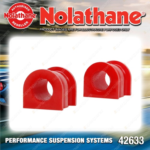 Nolathane Rear Sway bar mount bushing 19mm for Honda Accord CL CM CN CP CU