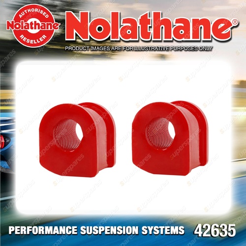 Nolathane Front Sway bar mount bushing for Hyundai Accent LC Premium Quality