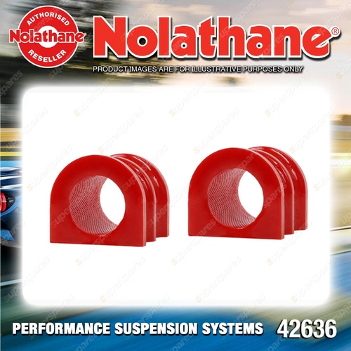 Nolathane Front Sway bar mount bushing 33mm for Nissan Navara D40 Pathfinder R51