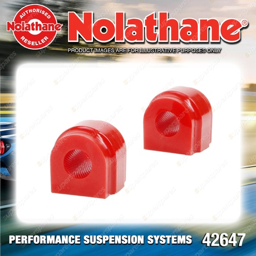 Nolathane Rear Sway bar mount bushing 20mm for Volkswagen Golf MK5 1K 1KP MK6 5K