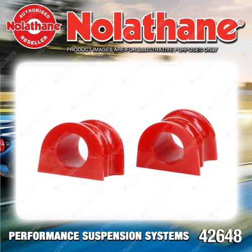 Nolathane Front Sway bar mount bushing for Nissan Navara NP300 D23