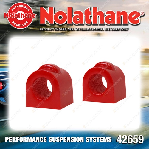 Nolathane Front Sway bar mount bush for Volvo C30 MK2 C70 MK2 S40 MS MK2 V50 MW