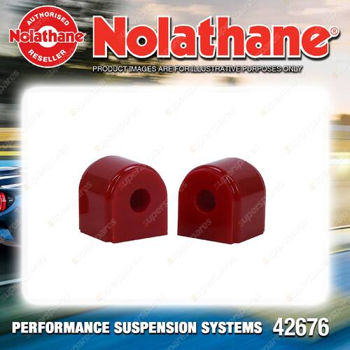 Nolathane Rear Sway bar mount bushing for Mazda Axela Mazda3 BM BN