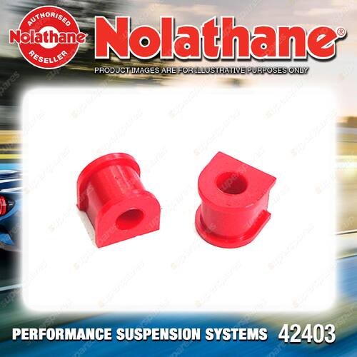 Nolathane Rear Sway bar mount bushing for Ford Fairlane ZF ZG ZH ZJ