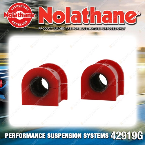 Nolathane Rear Sway bar mount bushing 19mm for Toyota Prado GRJ KDJ KZJ RZJ 120