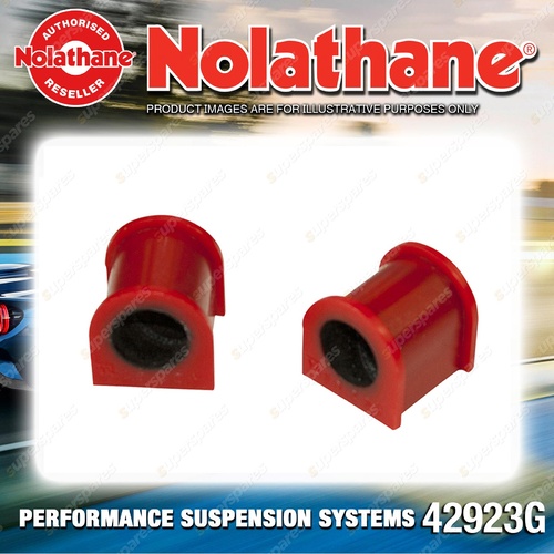 Nolathane Front Sway bar mount bushing 23mm for Ford Maverick DA Premium Quality