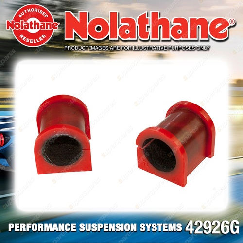 Nolathane Front Sway bar mount bushing for Toyota Landcruiser FJ FZJ HDJ HZJ 80